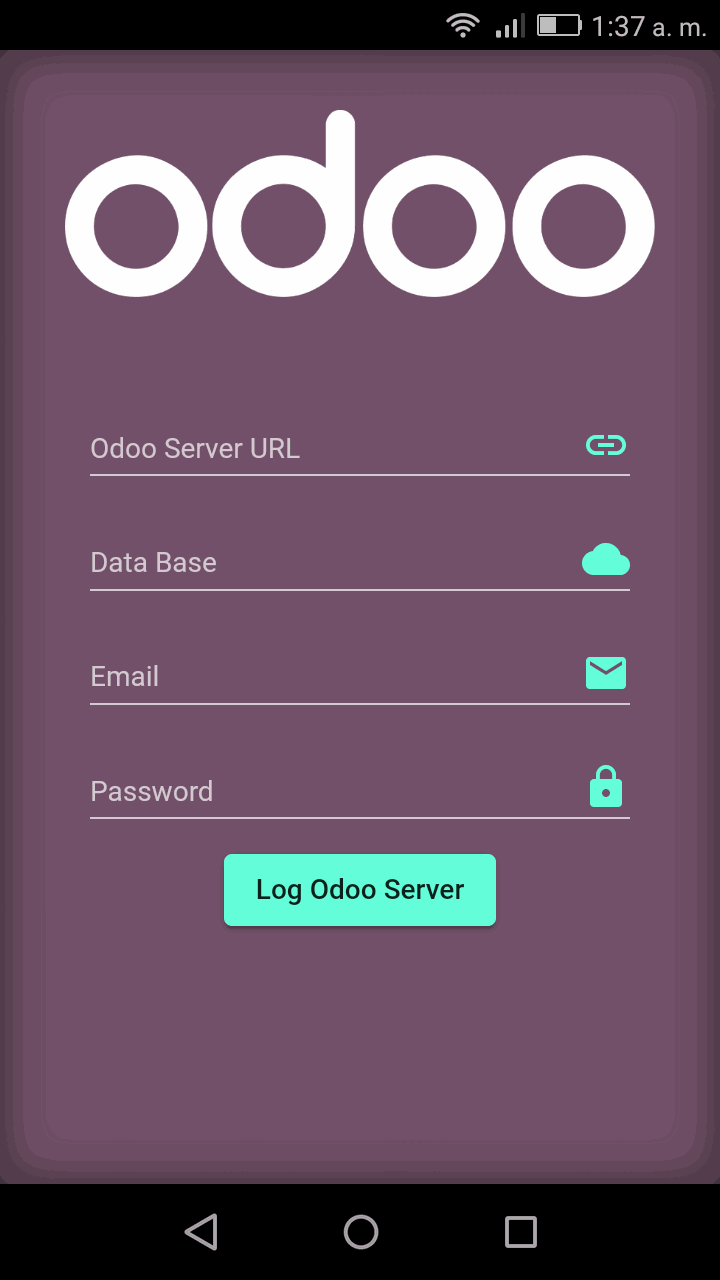 Odoo App Login