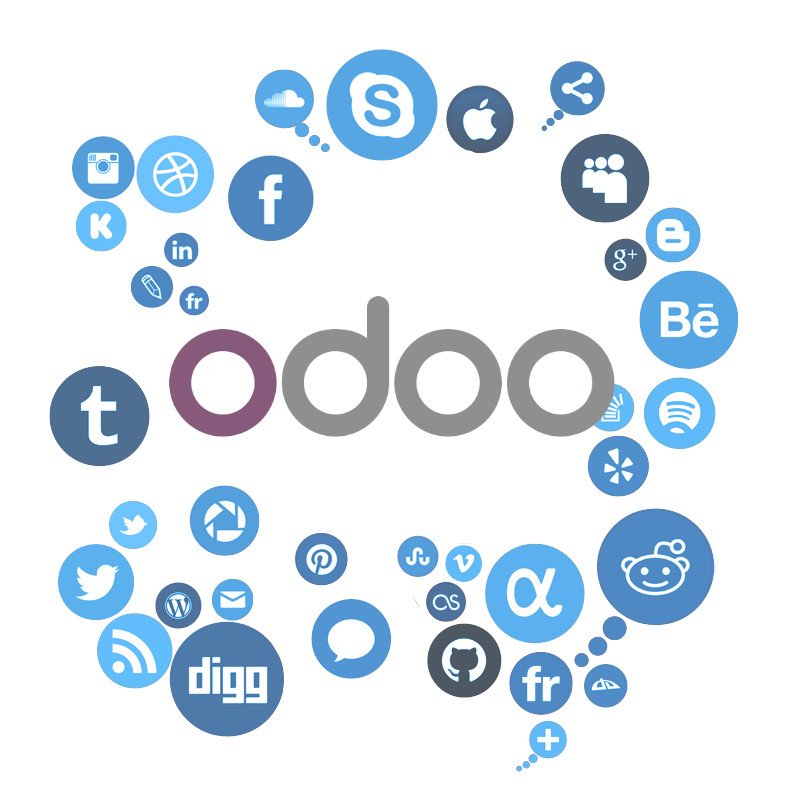 Module Social Networks Odoo