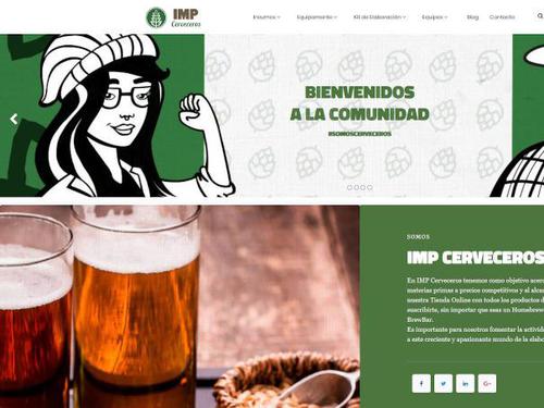 Sitio Web - IMP Cerveceros